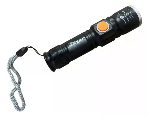 Mini linterna LED recargable con clip, linternas pequeñas con zoom con 3  modos, linterna EDC para camping, senderismo, emergencia, uso diario JAMW  Sencillez