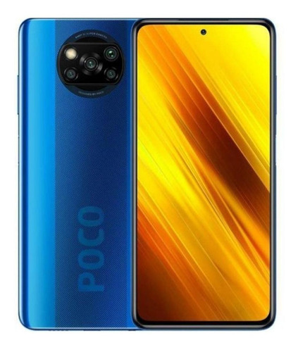 Imagen 5 de 8 de Xiaomi Pocophone Poco X3 Dual SIM 64 GB out of the blue 6 GB RAM