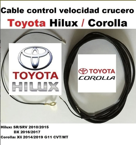 Cable Ecu Control Crucero Toyota Corolla Xli 2014/2019