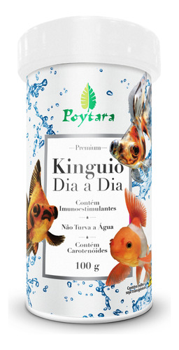 Ração Poytara Kinguio Dia A Dia 100g