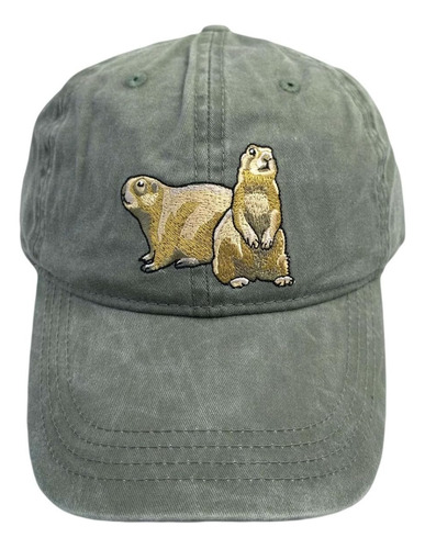 Gorra De Béisbol Eco Wear Con Bordado De Perro De Las Prader