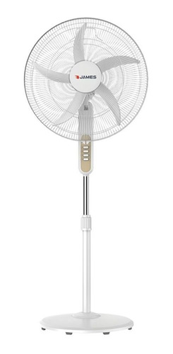 Ventilador De Pie James Blanco 3 Velocidades 70w Vp 20 M