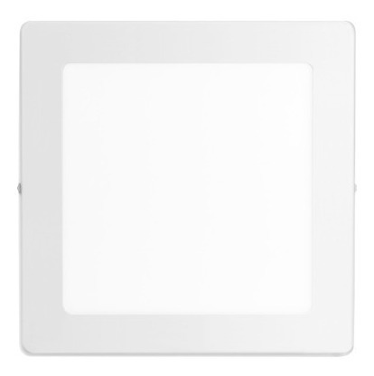 Imagen 2 de 10 de Panel Plafón Led 12w Cuadrado Blanco Frío / Cálido