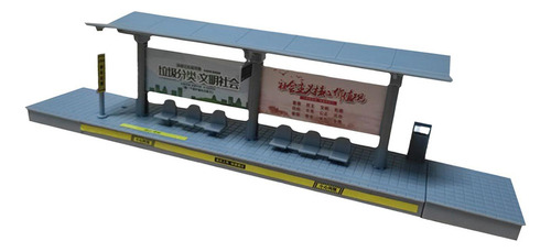 3 Modelo De Estación De Autobuses 1:64, Suministros De