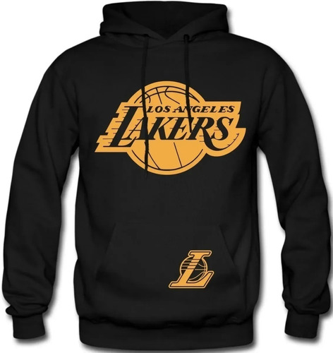 Sudadera Hoodie Gorro  Basketball Nba Los Angeles Lakers 