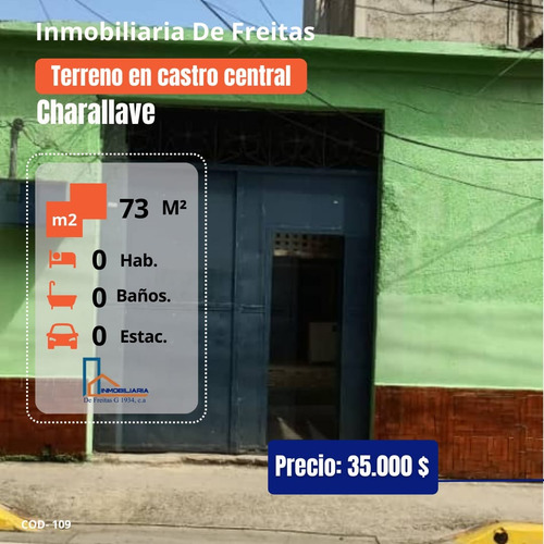 Imagen 1 de 5 de Terreno Comercial En Casco Central, Charallave.