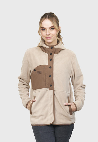 Chaqueta Journey Taupe Mujer Falcone