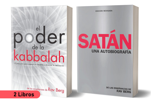 2 Pack. El Poder De La Kabbalah + Satan