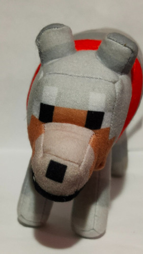 Peluche Minecraft Wolf Neutral Mob Toy Plush Edicion 2019