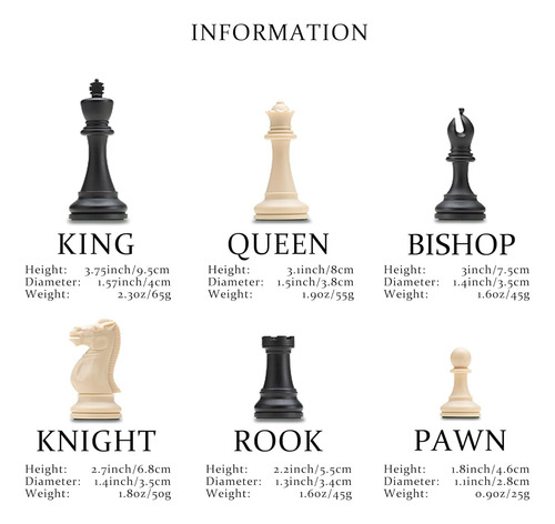 Aa Tournament Chess Set/ 20x20 Tablero De Ajedrez De Silicon