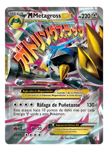 pokemon cards mega metagross ex {245/193}Steven's Promo Card Type Mega Metagross - pepementos