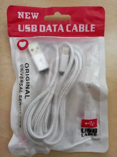 Se Vende Cable Usb Para iPhone Clase  A  De 02 Mts