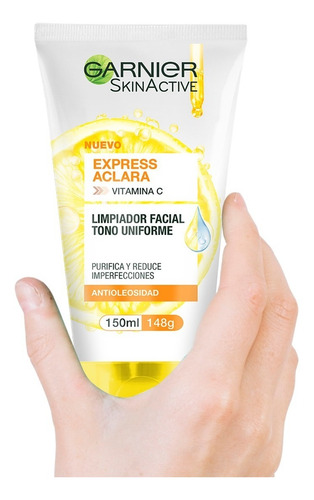 Gel Limpiador Garnier Vitamina C - mL a $116