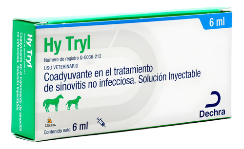 Hy Tryl 10 Mg 6 Ml Condoprotector Dechra 