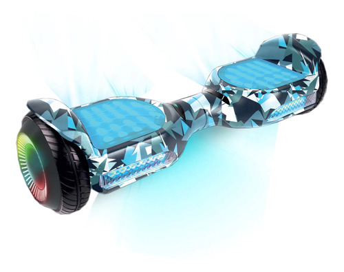 Patineta Skate Electrica Gyroor Balance Hoverboard Bt Atrix® Color Azul