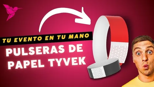 comprar Brazaletes Tyvek Al Mayor Y Detal. Personalizados