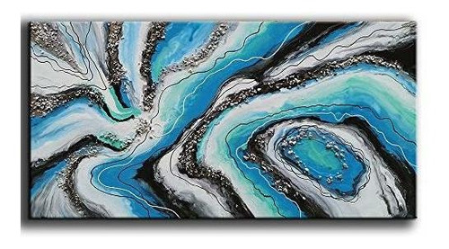 Yasheng Art - Pintura Al Óleo De Textura De Paisaje De Mar A