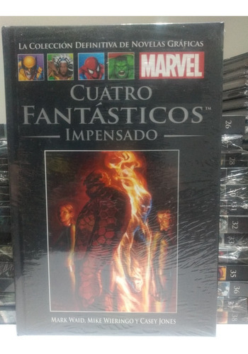  Coleccion Salvat # 25 Cuatro Fantasticos Impensado -marvel-