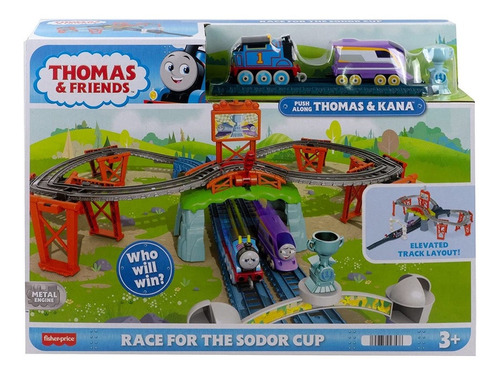 Circuito de carreras de la Copa Thomas Sodor - Fisher-price - Mattel