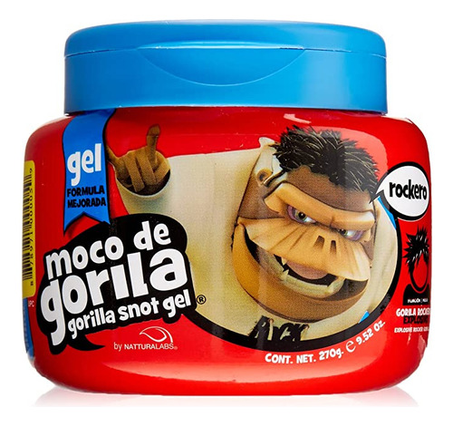 Moco De Gorilla Rockero Mega Gel, Quizz, 9.52 Oz