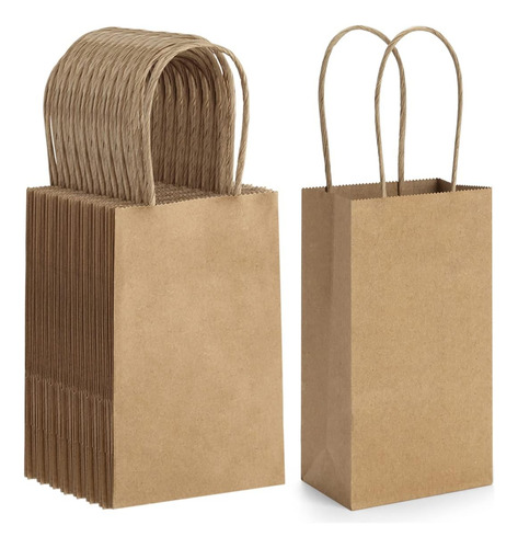 Mini Bolsas Pequeñas De Papel Kraft Bagdream