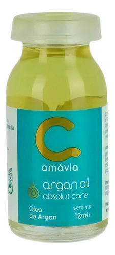 Argan Oil Oleo De Argan Ampola Amavia 12 Ml