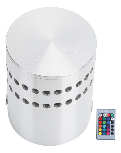 Lámpara Led De Pared/techo Rgb Spiral De 3 W Con Mando A Dis