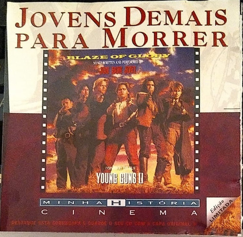 Cd Jon Bon Jovi Jovens Demais Para Morrer Blaze Of Glory (Usado)