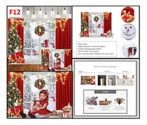 Comprar Fondo Navidad De 7 X 5 Pies Para Fotografía, Árboles