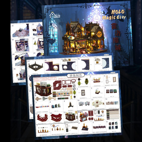 Kits De Móveis Para Casa De Bonecas Em Miniatura,