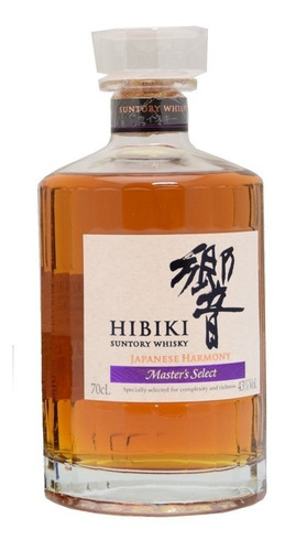 Whisky Blended Japones Hibiki Harmony Master Select 700ml