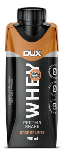 Whey Protein Shake 250ml Cada (1 Un) Dux Nutrition Lab Sabor