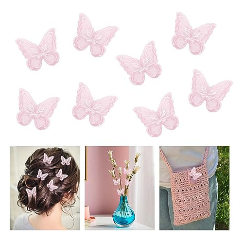 Black Butterfly Hair Clips For Girls,butterfly Hair Nsltr