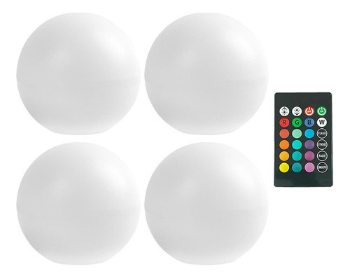 Luz De Bola De Piscina, Bola Brillante, Bola Flotante Led [u