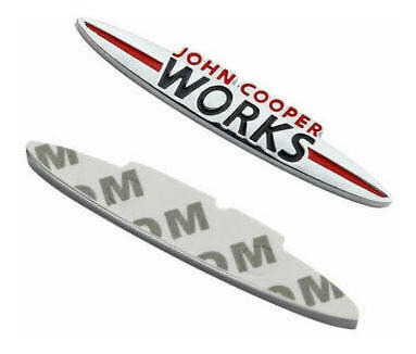 Emblema Insignia John Cooper Works Para Mini, 9cm Largo