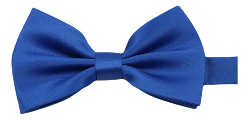 Corbata De Moño Hombre Satin - Colores - Grin Accs Color Azul Rey Diseño De La Tela Lisa