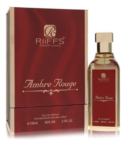 Perfume Riiffs Ambre Rouge Eau De Parfum 100 Ml