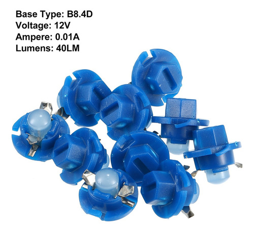 10 Focos Luces Led T5 De Tablero 12 V Cc Para Interior Coche