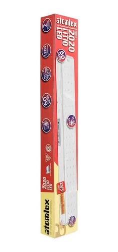 Luz de emergencia Atomlux 2020LITIO-LED con batería recargable 220V blanca