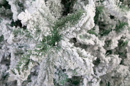 Arbol Navidad Naviplastic Glaciar Verde Nevado 220 Cm