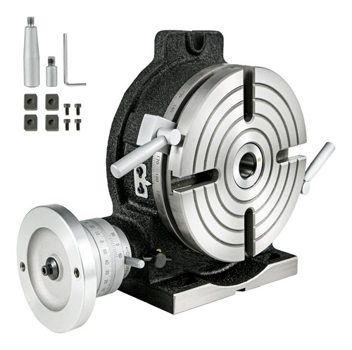 Mesa Rotativa Horizontal/vertical 8 Pulgadas 4 Ranuras Vevor