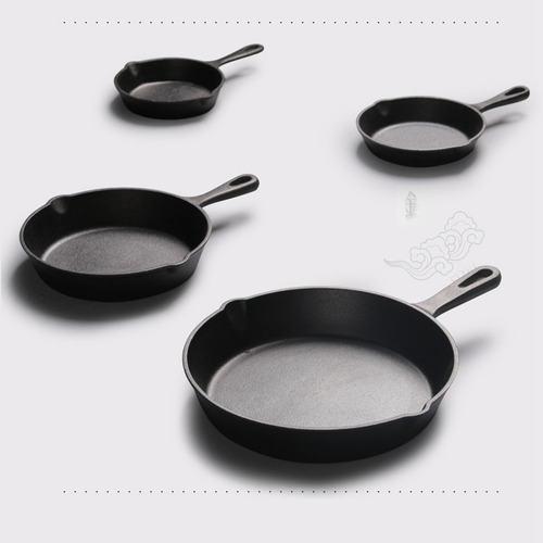 Sartén Antiadherente De Olla Hierro Fundido 20cm Fondo Plano