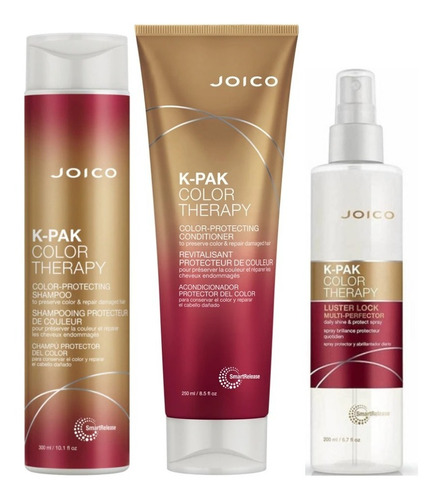 Kit K Pak Color Therapy Shampoo Acondicionador Y Spray Joico