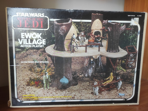 Ewok Village Playset - Retorno Del Jedi (vintage) 