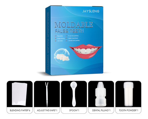 Shaped Tooth Gel Set Party Makeup