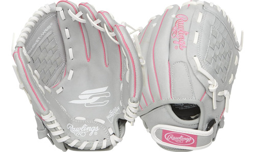 Rawlings Sure Catch Series Fastpitch Softball Glove Grey/...