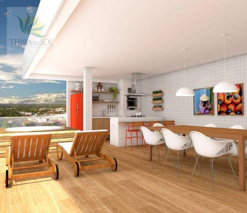 Imagem 1 de 30 de Cobertura Com 216m, 3 Suítes, 3 Vagas De Garagem No Izzi Residence Eusébio - Co0002