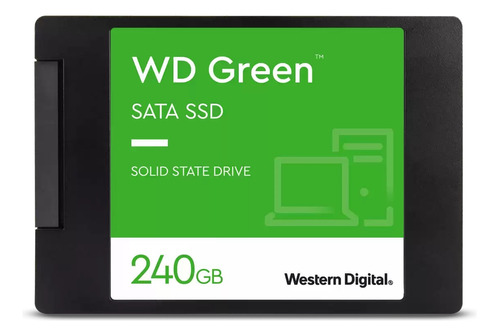 Ssd Sata Wd Green 240gb - Para Notebook, Mini Pc - 2.5
