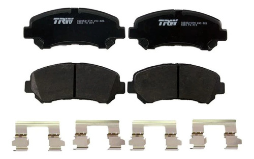 Balatas Delanteras Ns Sentra Se-r Spec V 2007 Al 2008 Trw