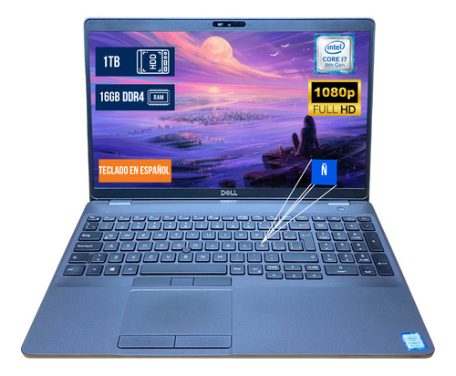 Laptop Dell Latitude 5500 Core I78va 16gb 1tb Hdd 15 Fhd W11 (Reacondicionado)